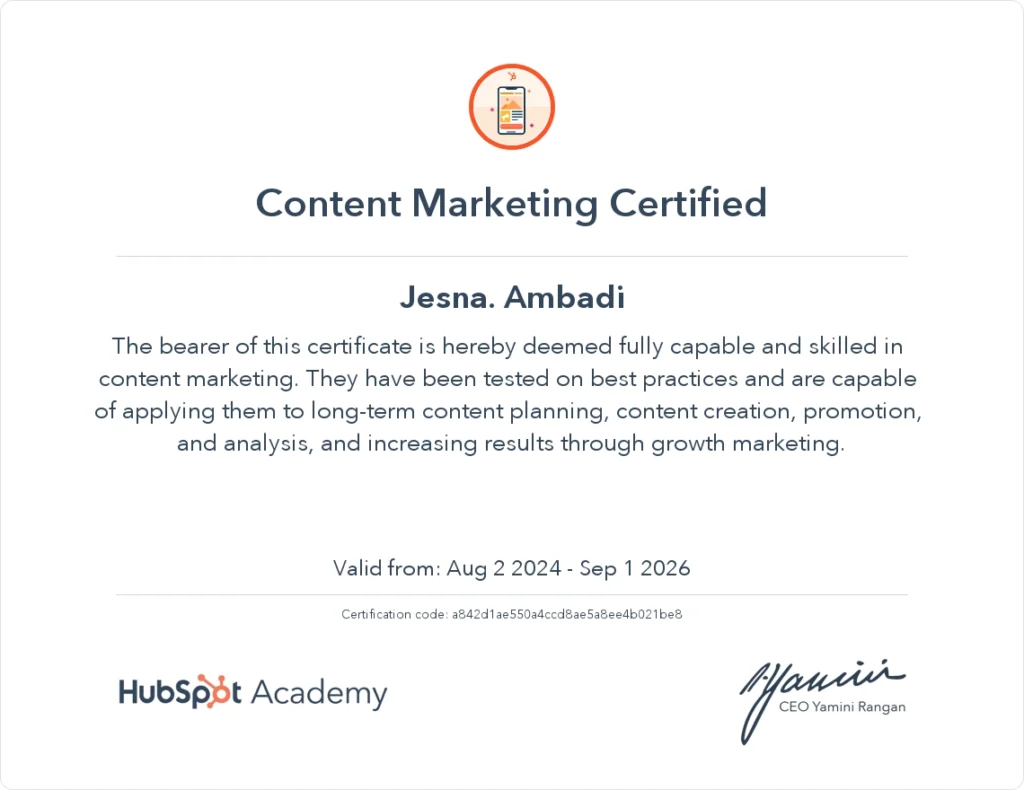 hubspot best freelance digital marketer in malappuram
